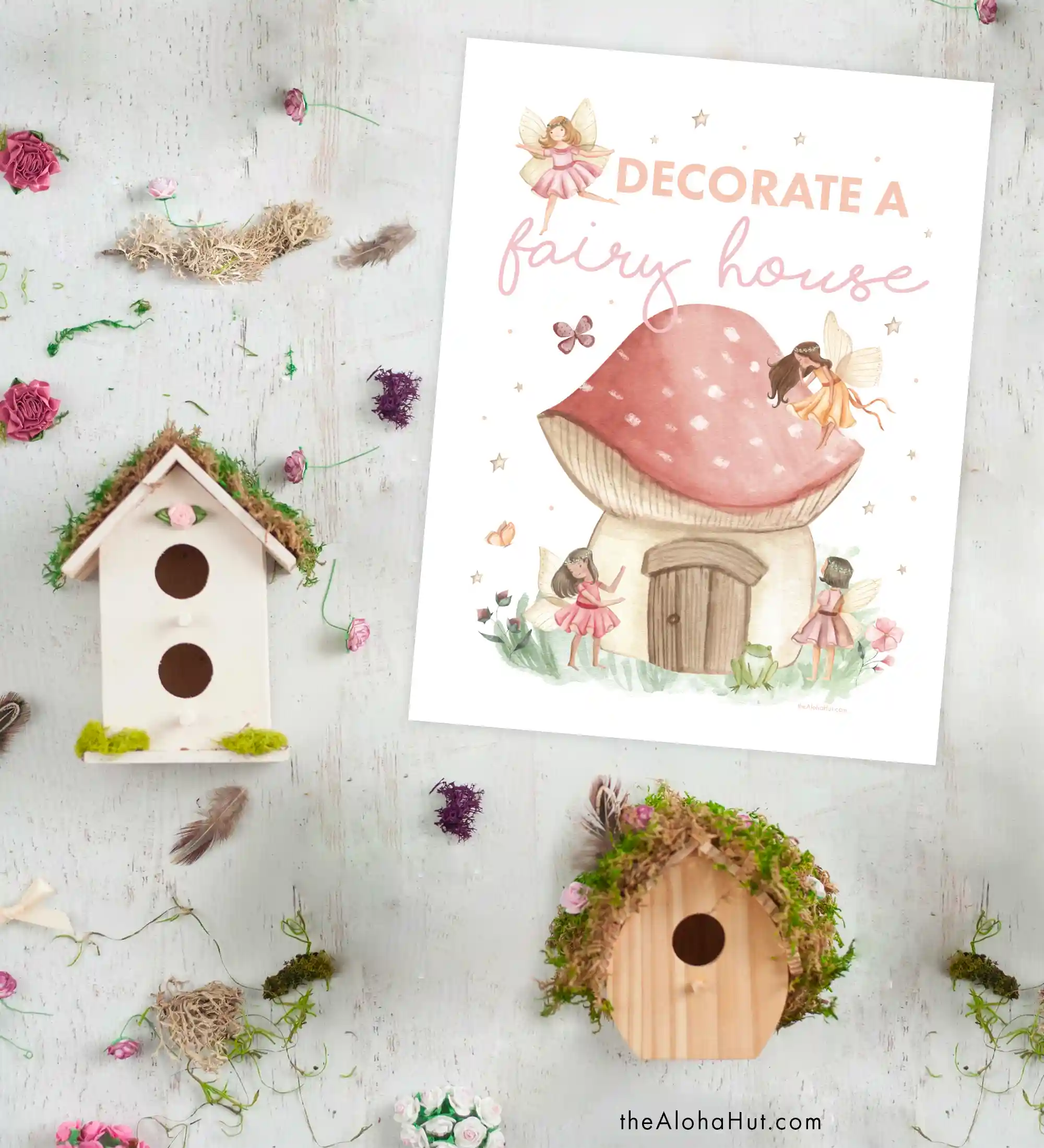 Fairy Party Ideas - Decorate a Fairy House Sign