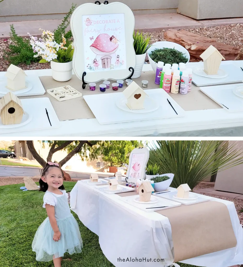 Fairy Party Ideas - Decorate a Fairy House