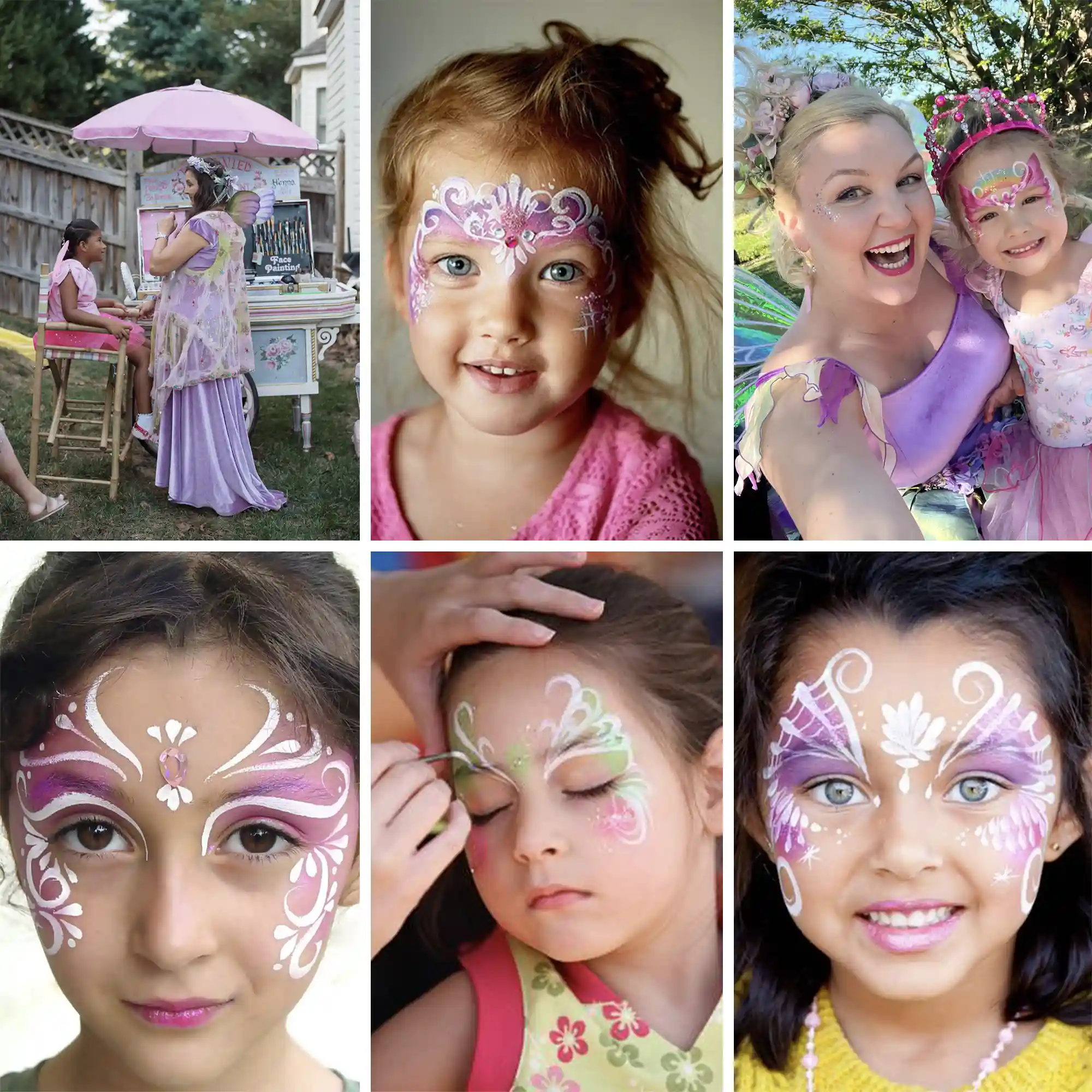 Fairy Party Ideas - Fairy Face Painting