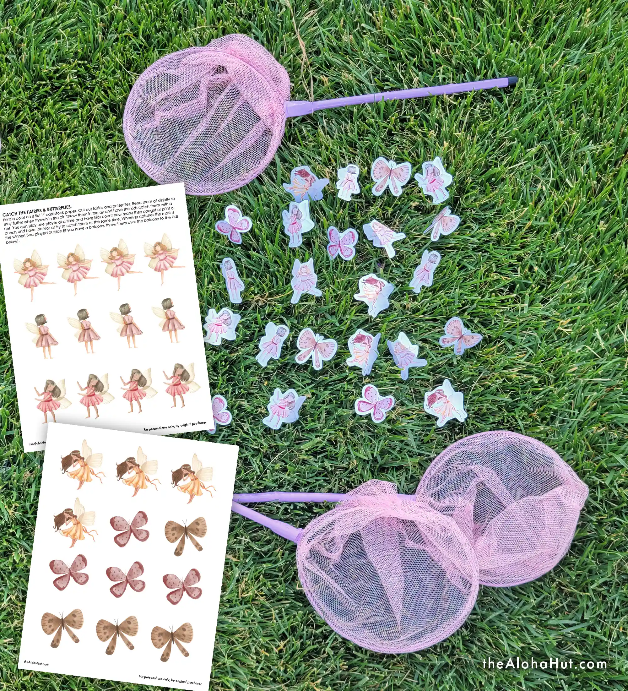 Fairy Party Ideas - Fairy Game - Catch a Fairy