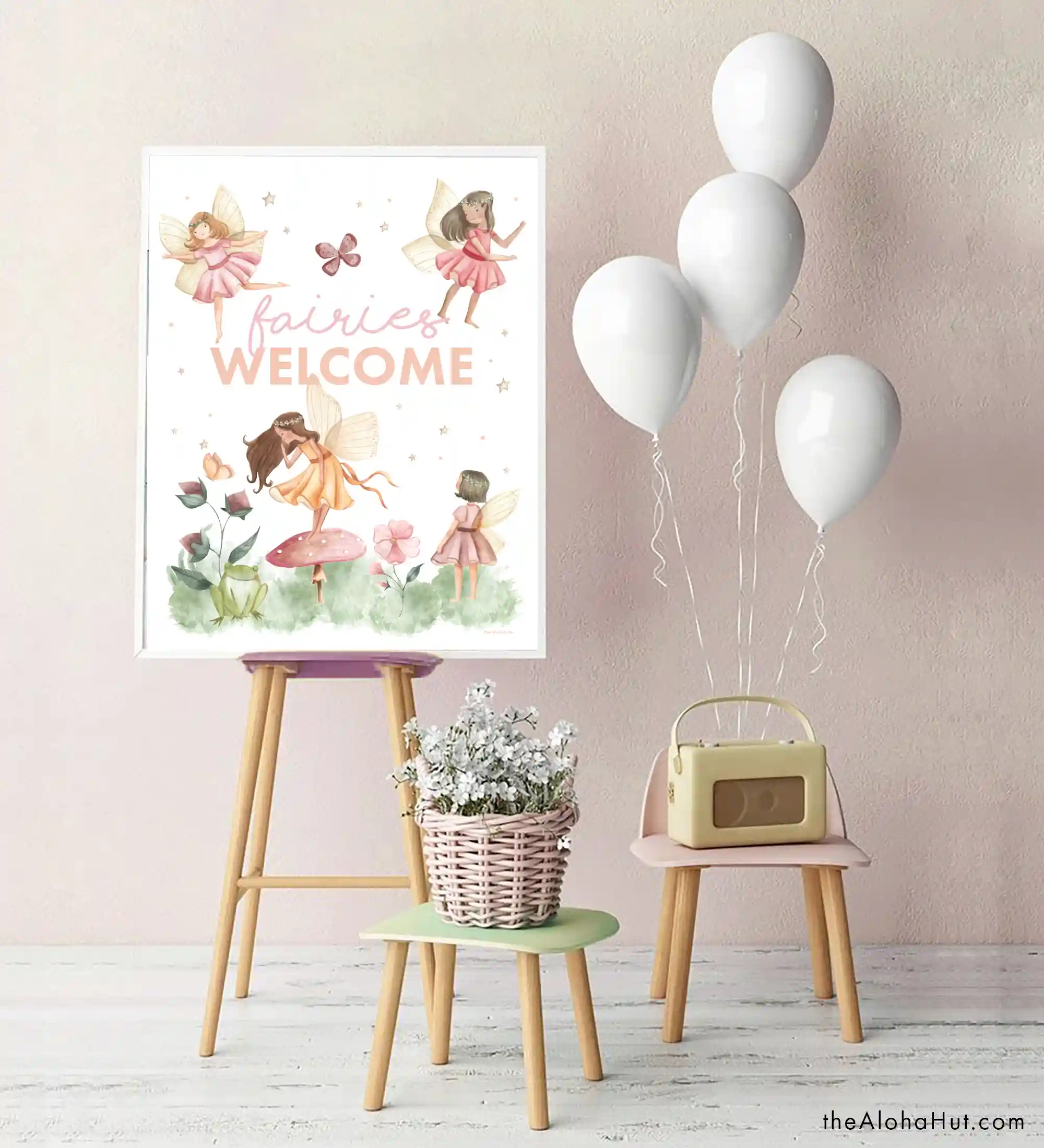 Fairy Party Ideas - Fairy Welcome Sign