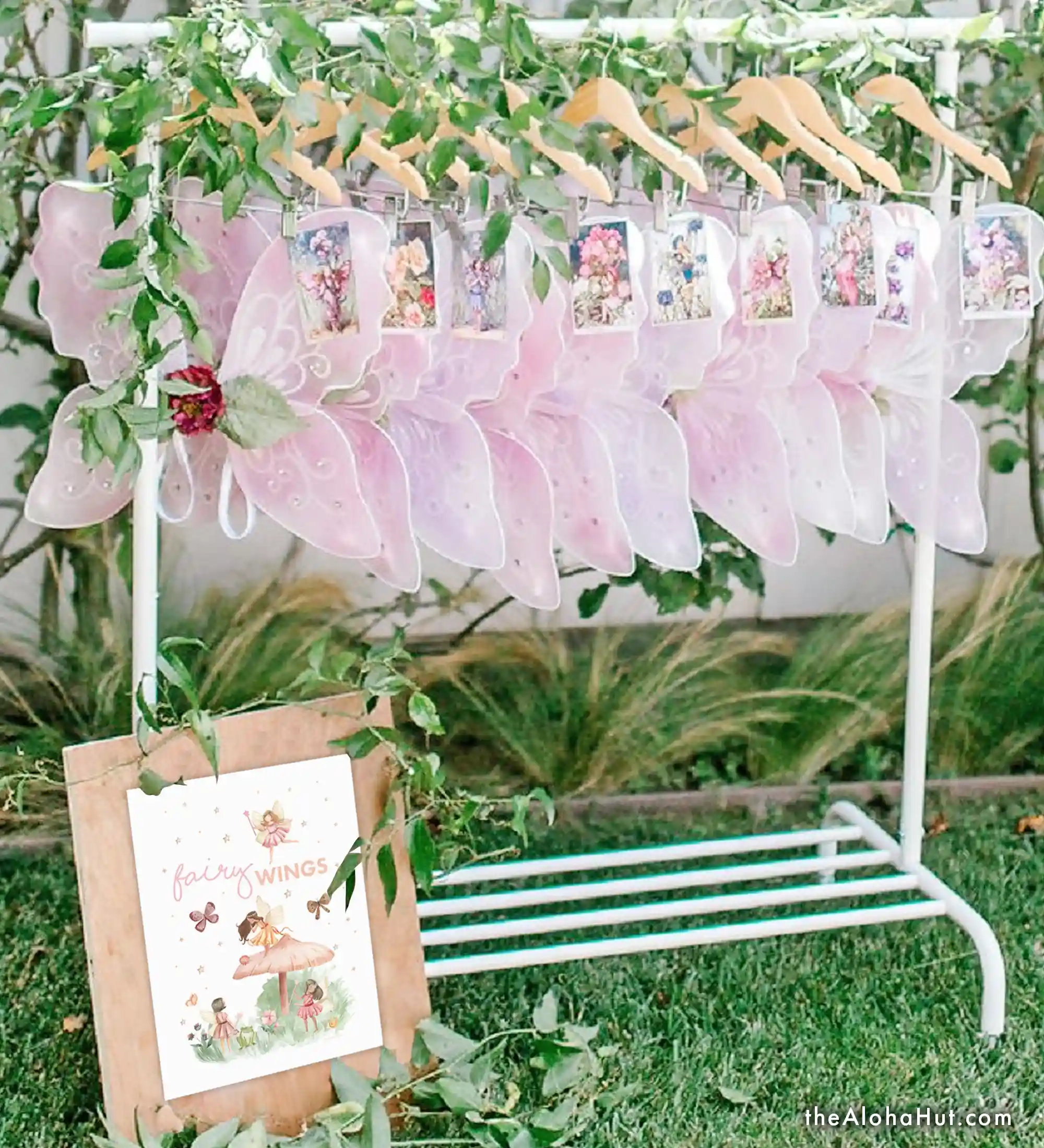 Fairy Party Ideas - Fairy Wings Sign