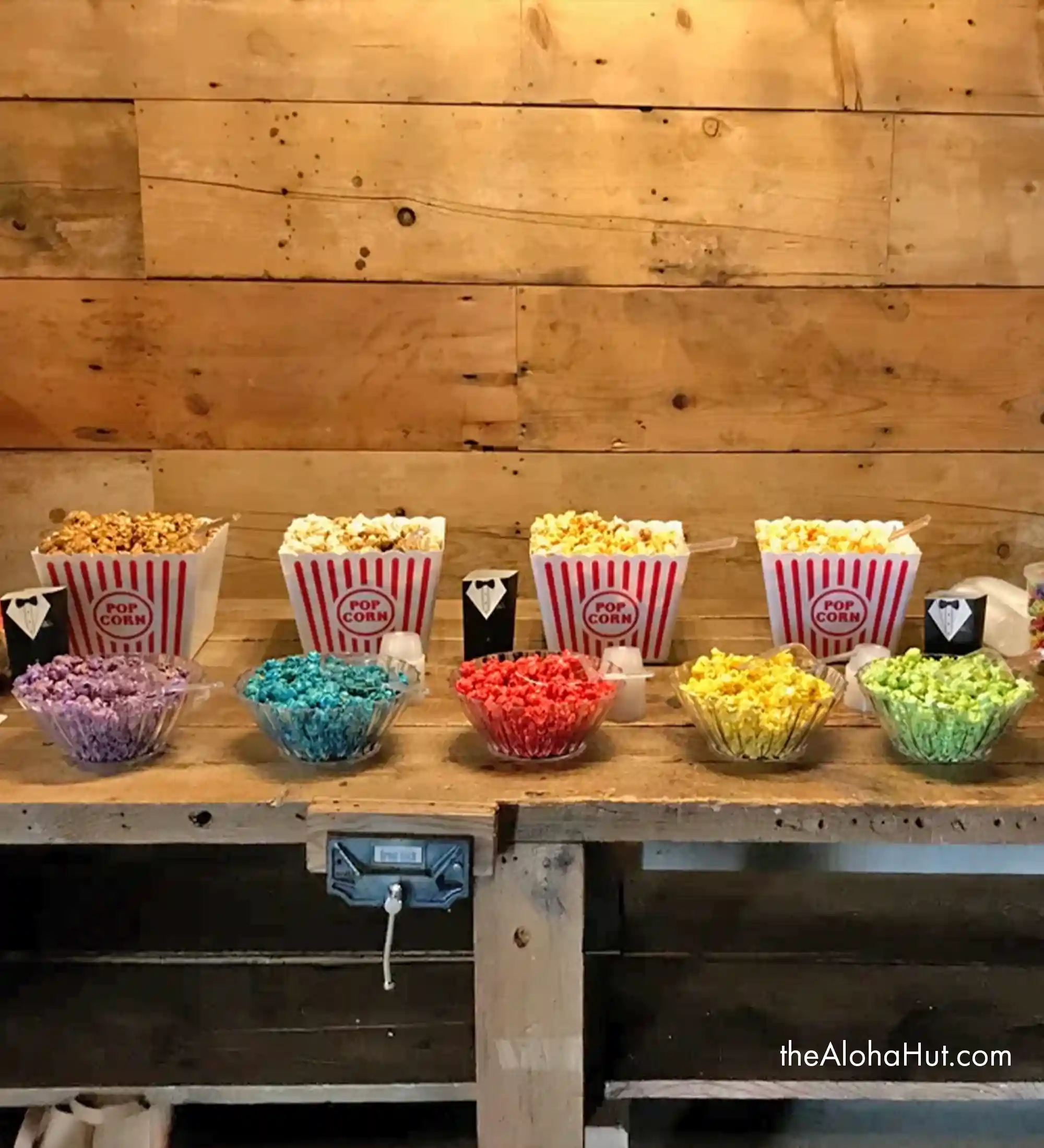Carnival Party Ideas - Popcorn Bar by Three Mad Poppers
