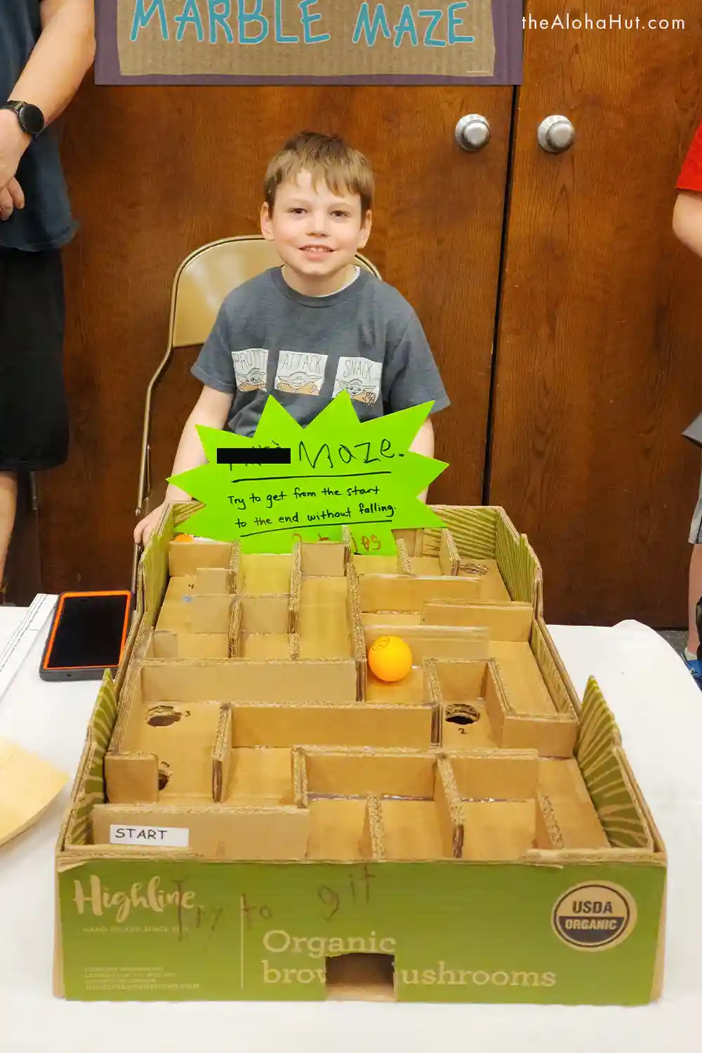 Caine's Arcade - Cardboard Arcade Kids Activity - DIY Marble Maze