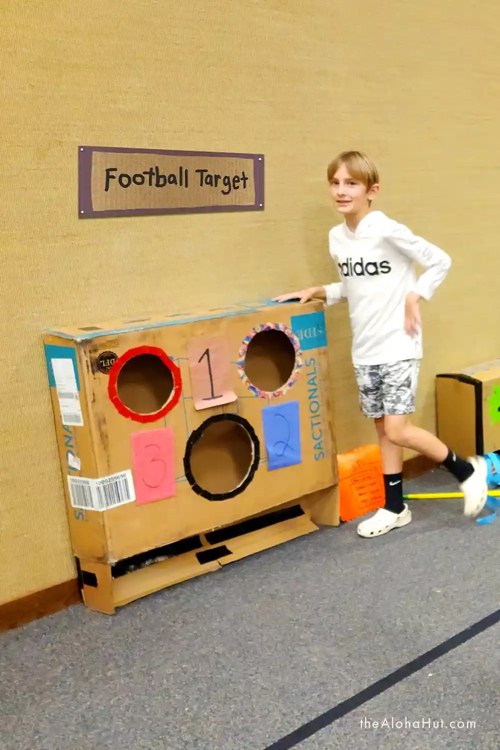 Caine's Arcade - Cardboard Arcade Kids Activity - DIY Football Target Games