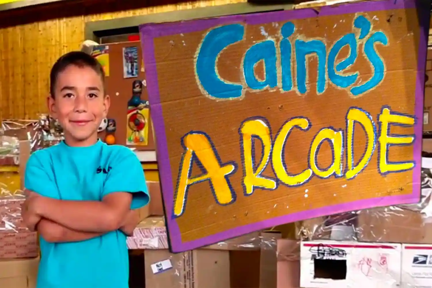 Caine's Arcade - Cardboard Arcade Kids Activity