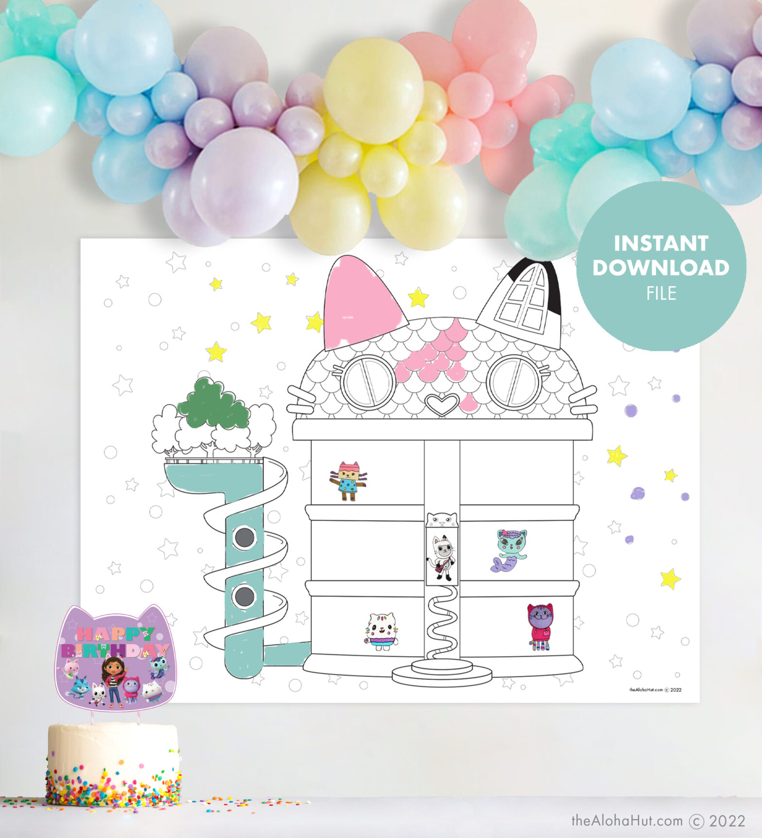 Purr-fect Gabby’s Dollhouse Party Ideas - The Aloha Hut