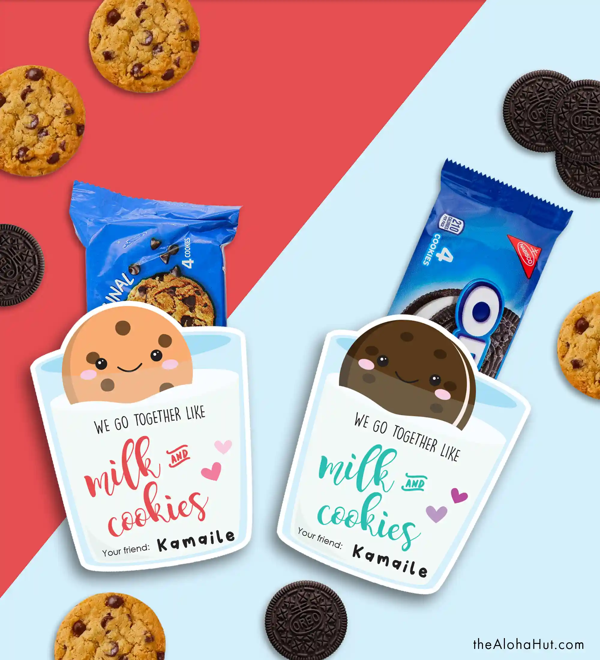 Fun & Easy Kids Valentine's Day Card Ideas - Milk & Cookies