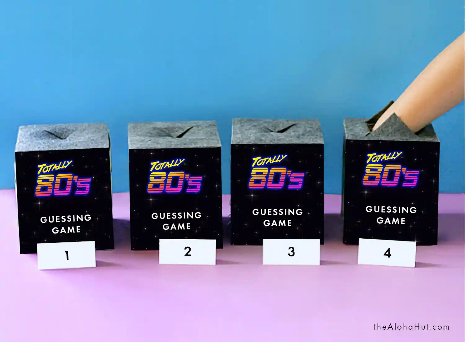 80s Candy Guessing Game - Stranger Things Party Ideas