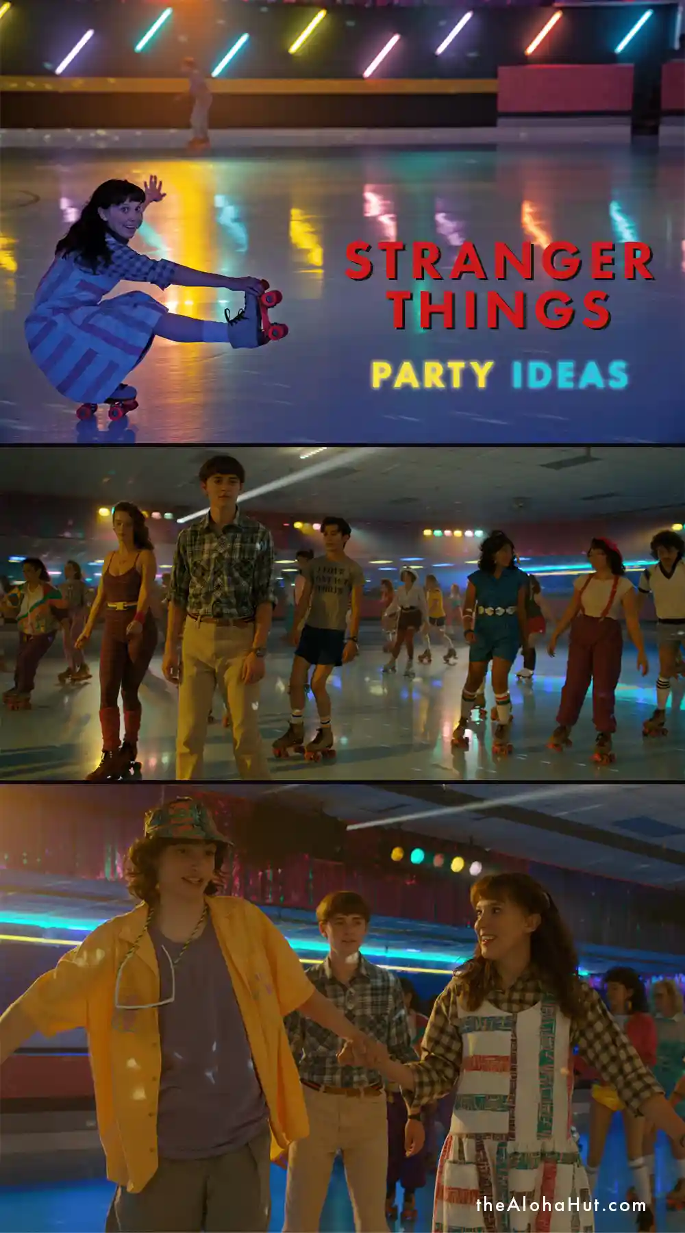 Stranger Things Party Ideas - roller skating