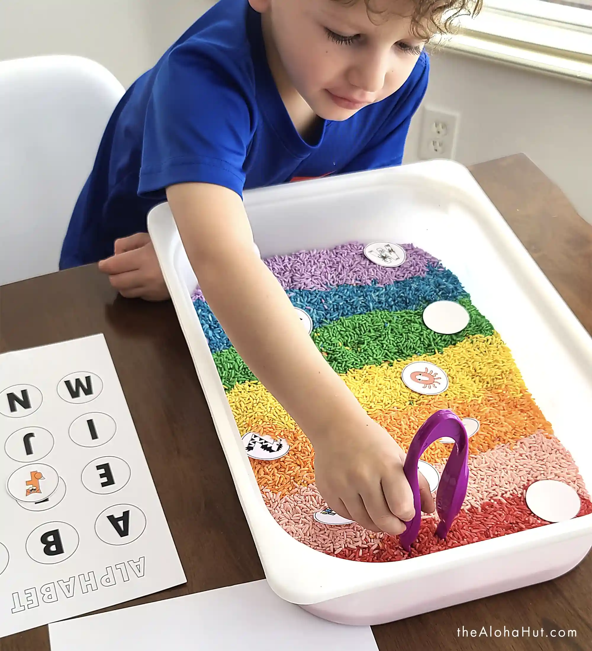 Montessori Toddler Preschool Activity - Alphabet Match
