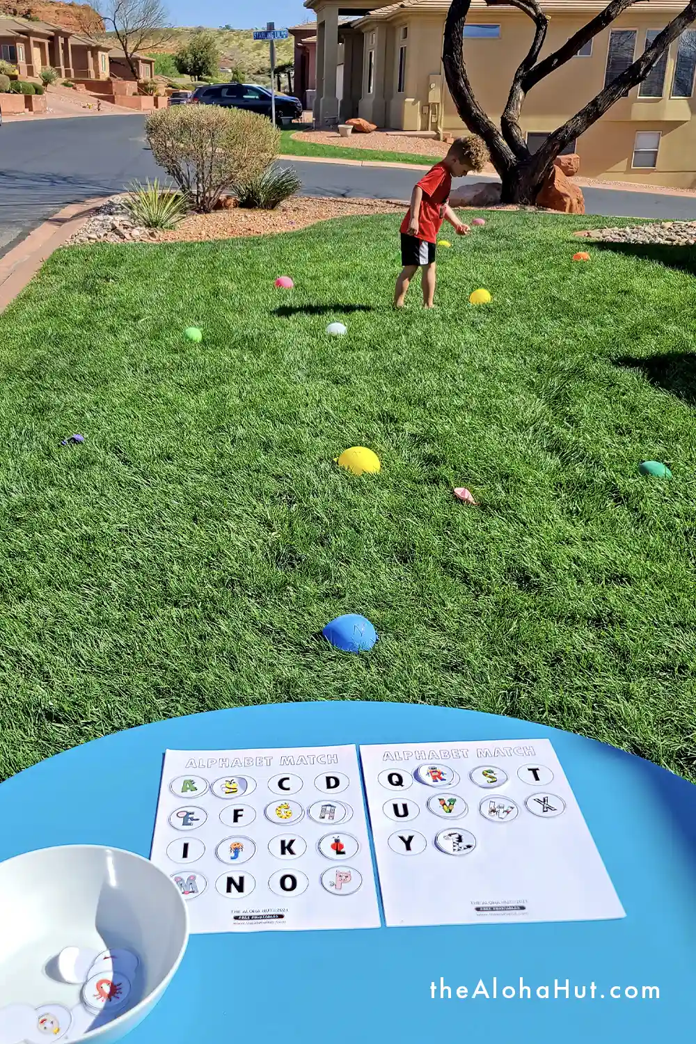 Montessori Alphabet Activity - Water Balloon Pop ABC Letter Matching Game - Preschool Toddler Activity