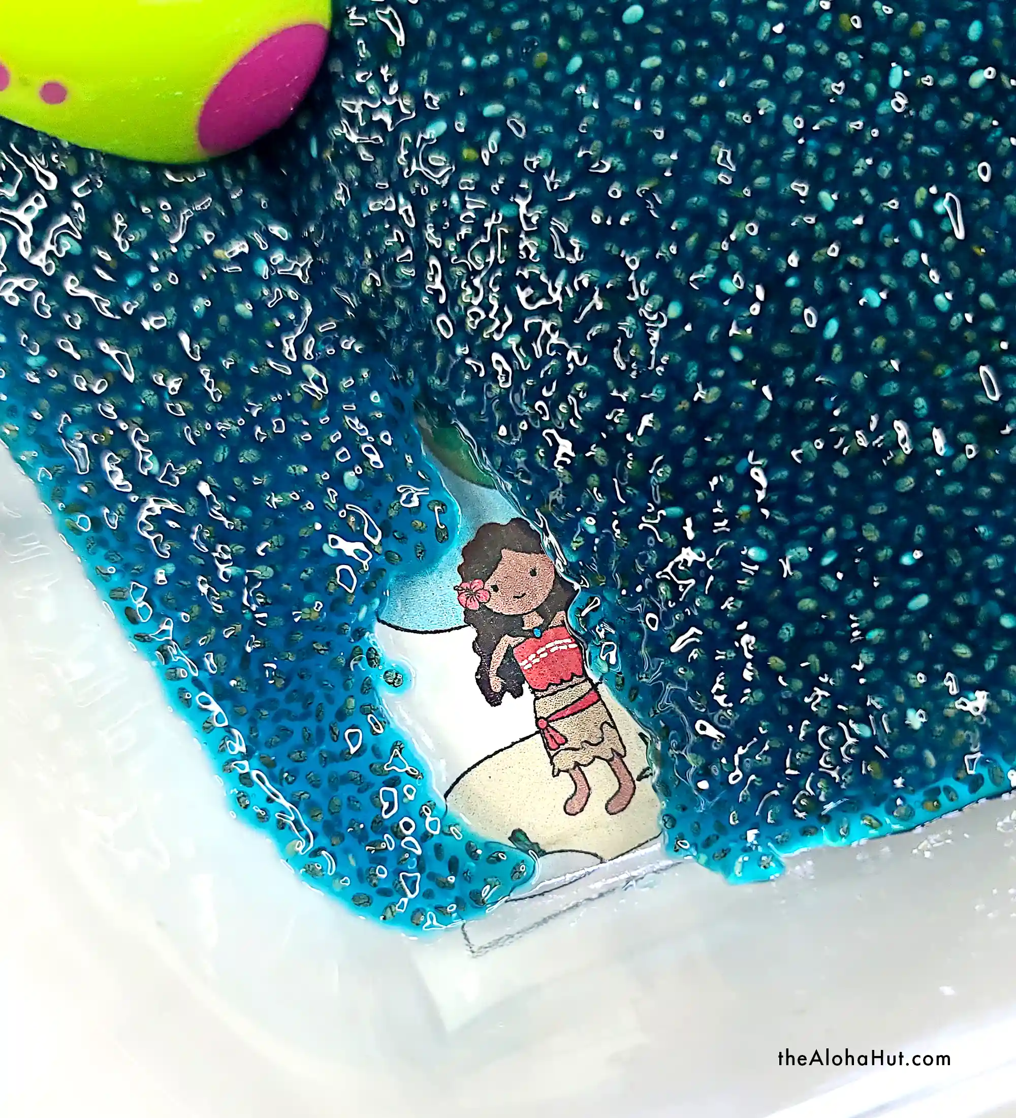 I Spy a Princess - Toddler Sensory Activity - Disney Princess Montessori - How to Make Chia Seed Slime