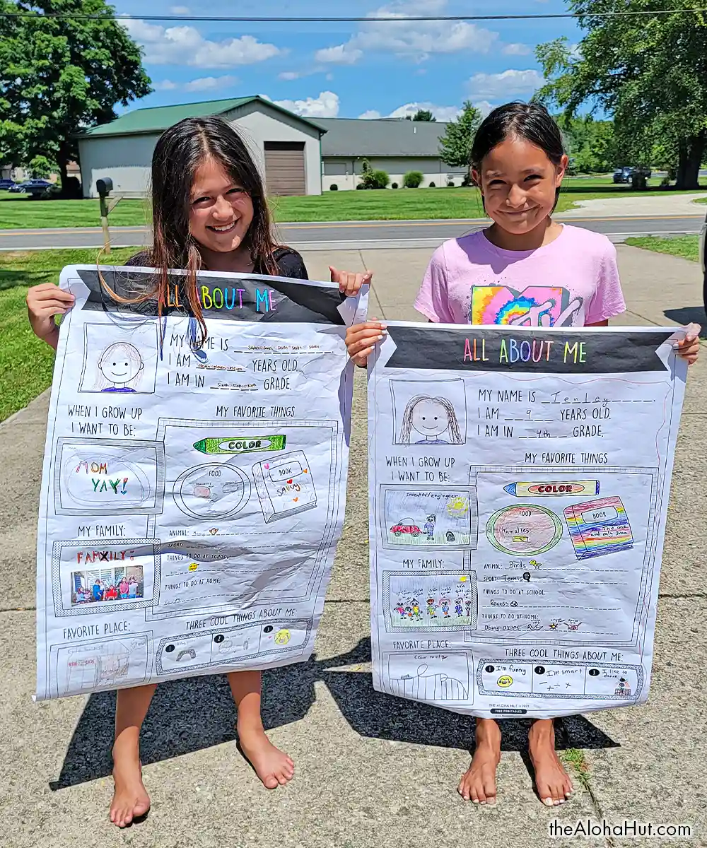 All About Me Poster Ideas For Kids All About Me Poster Ideas For Kids