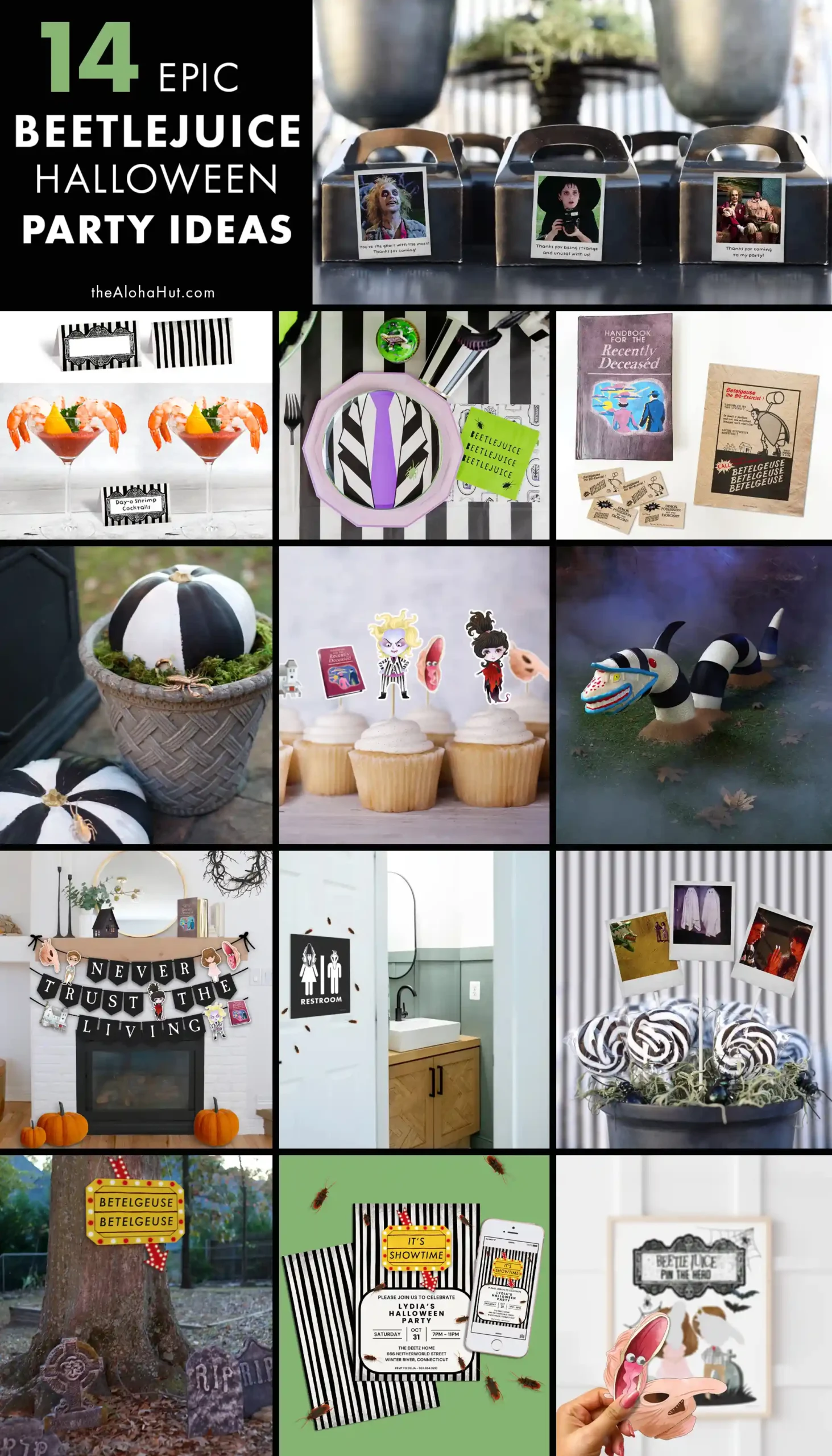 14 Epic Beetlejuice Halloween Party Ideas